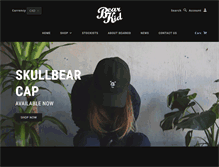 Tablet Screenshot of bearkid.com